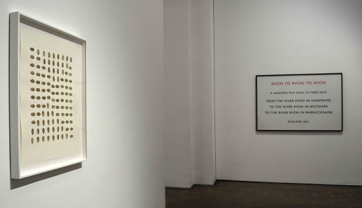 Fino al 30.IV.2016 | Richard Long. River Avon Mud | Galleria Lorcan O’Neill, Roma